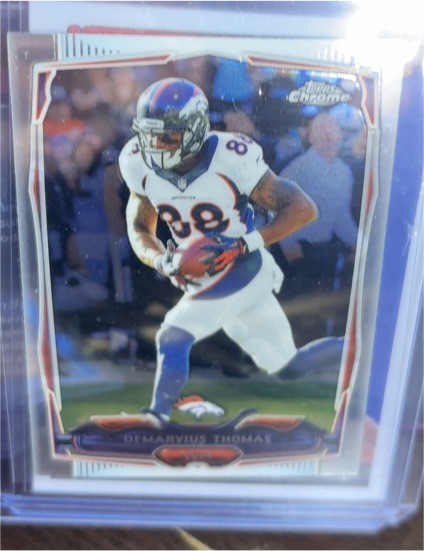 2014 Topps Chrome #5 Demaryius Thomas — front