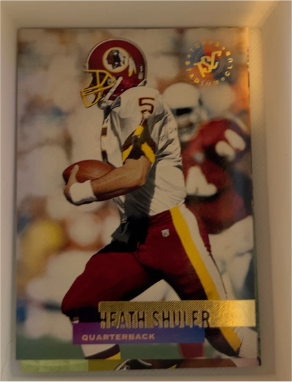 1995 Topps Stadium Club #302 Heath Shuler — front