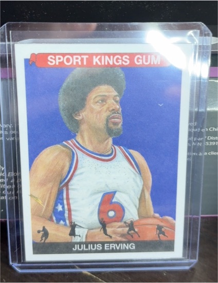 2022 SAGE Sport Kings Gum Volume 3 #87 Julius Erving — front