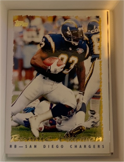 1995 Topps #162 Ronnie Harmon — front
