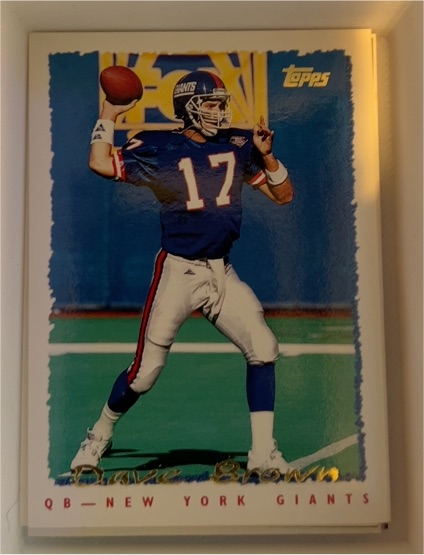 1995 Topps #140 Dave Brown — front