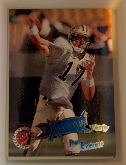 1995 Topps Stadium Club #X201 Jim Everett Extreme Corps New Orleans Saints — front
