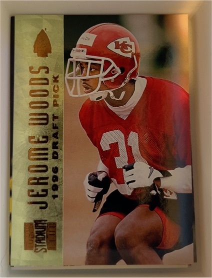 1996 Topps Stadium Club #142 Jerome Woods — front
