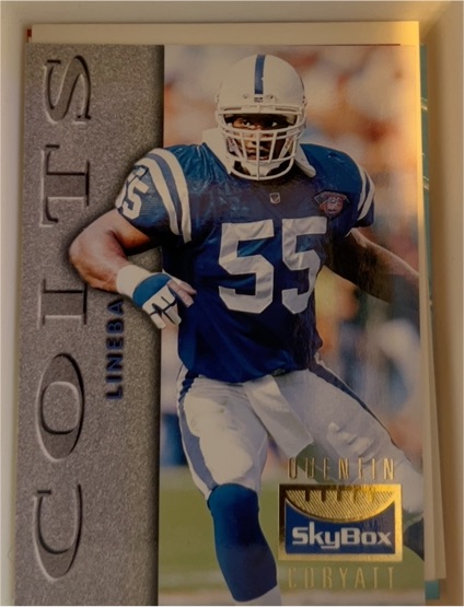 1995 SkyBox Premium #52 Quentin Coryatt — front
