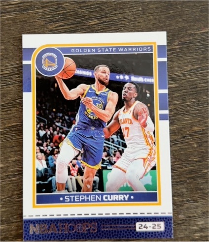 2024-25 Panini NBA Hoops #141 Stephen Curry — front