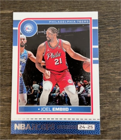 2024-25 Panini NBA Hoops #131 Joel Embiid — front