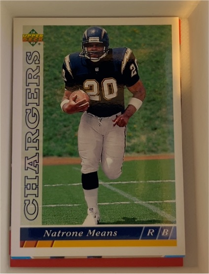 1993 Upper Deck #479 Natrone Means — front