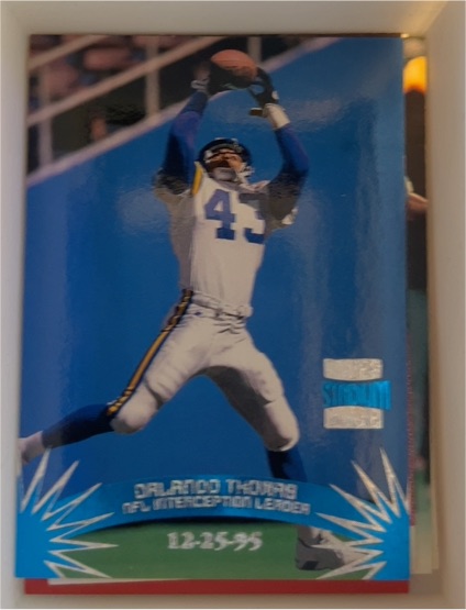 1996 Topps Stadium Club #163 Orlando Thomas — front