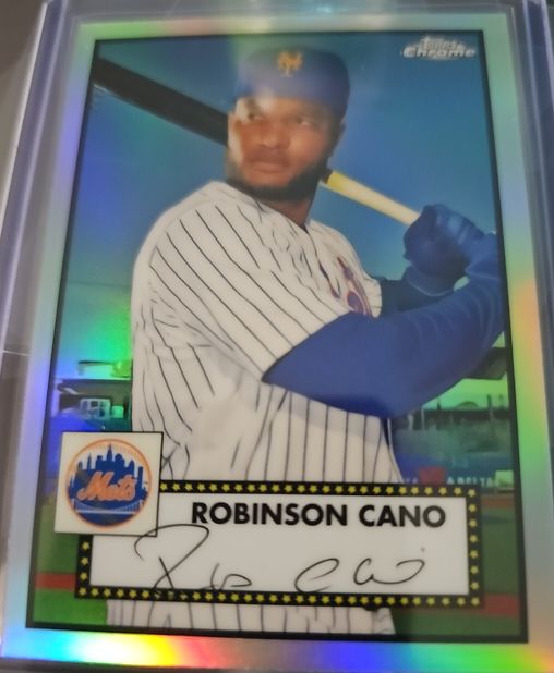 2021 Topps Chrome Platinum Anniversary #293 Robinson Cano — front