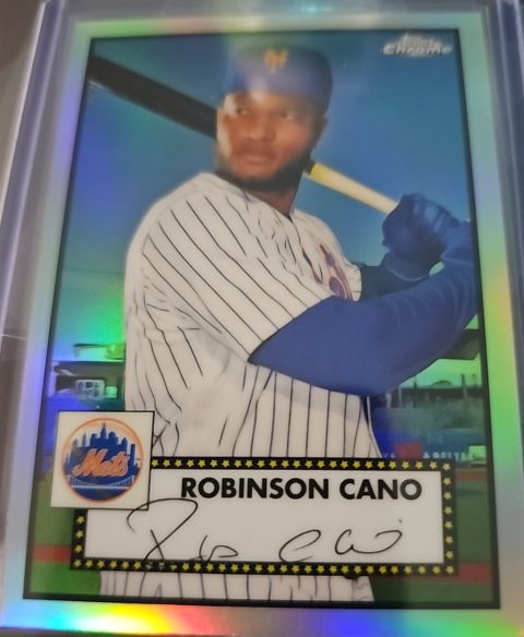 2021 Topps Chrome Platinum Anniversary #293 Robinson Cano — front