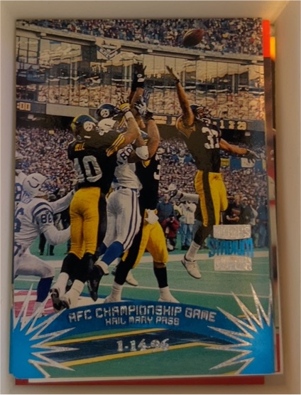 1996 Topps Stadium Club #170 AFC Championship Game — front