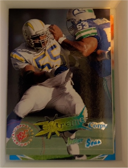 1995 Topps Stadium Club #X206 Junior Seau — front
