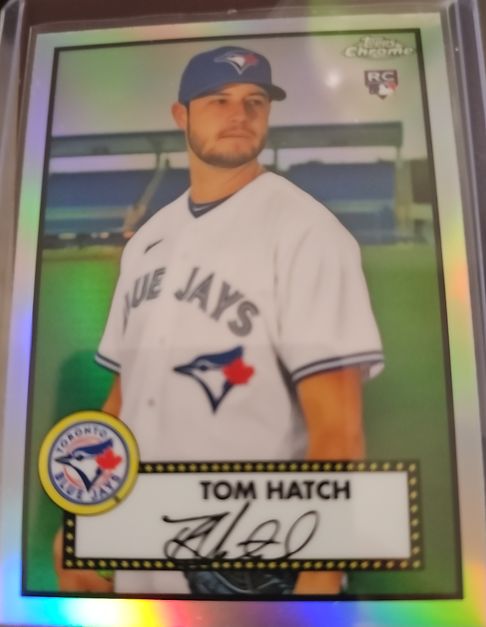 2021 Topps Chrome Platinum Anniversary #97 Tom Hatch — front