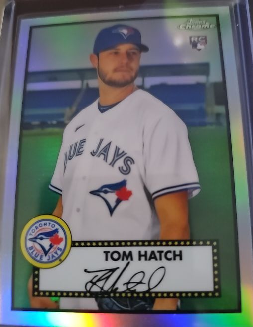 2021 Topps Chrome Platinum Anniversary #97 Tom Hatch — front