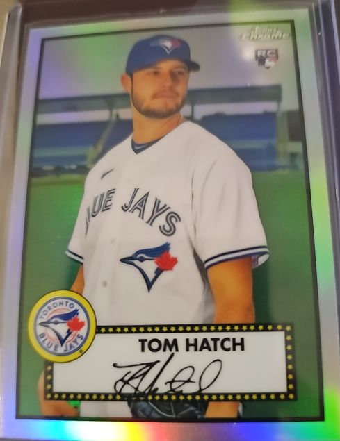 2021 Topps Chrome Platinum Anniversary #97 Tom Hatch — front