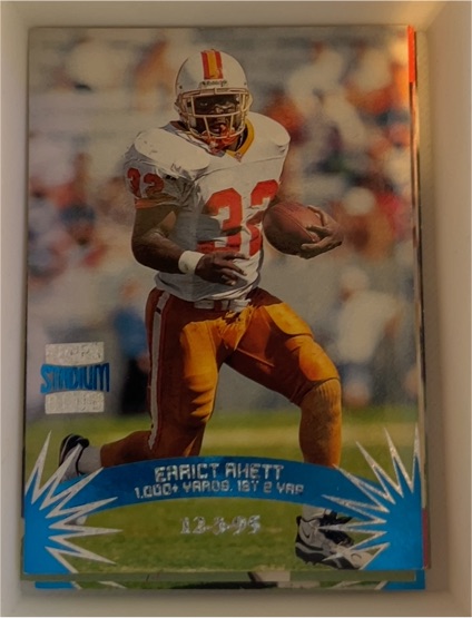 1996 Topps Stadium Club #166 Errict Rhett — front