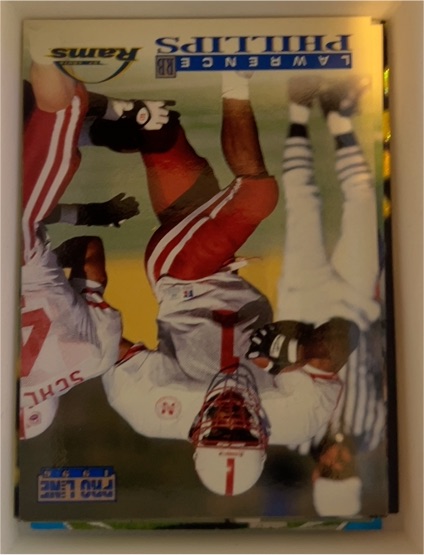 1996 Pro Line #234 Lawrence Phillips St. Louis Rams — front