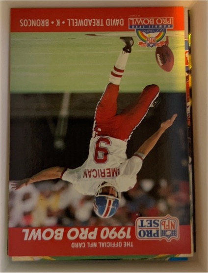 1990 Pro Set #375 David Treadwell — front