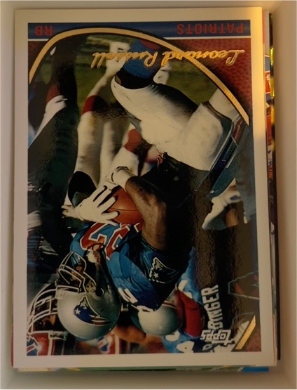 1991 Action Packed Leonard Russell #13G New England Patriots — front