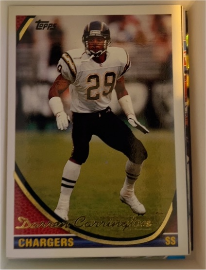 1994 Topps #168 Darren Carrington — front