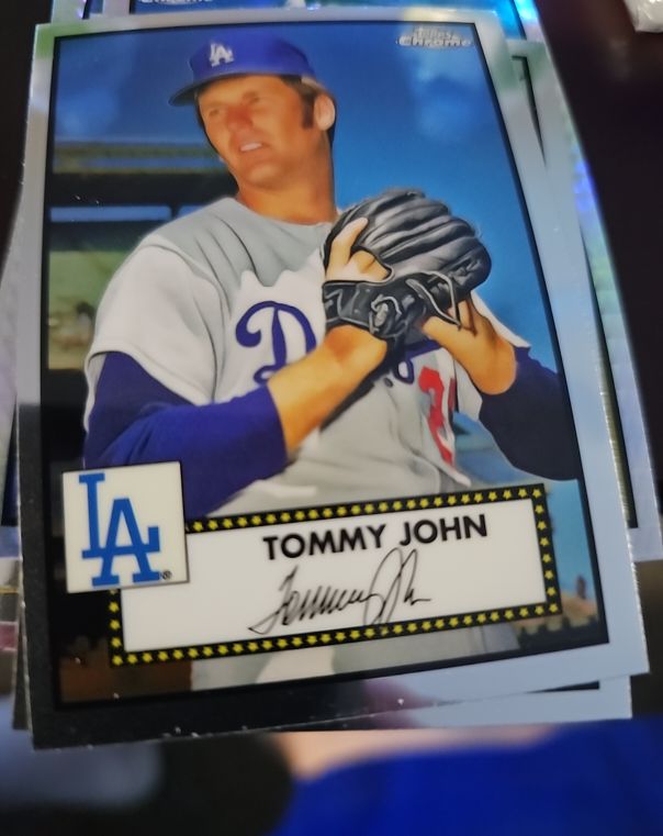 2021 Topps Chrome Platinum Anniversary #483 Tommy John — front