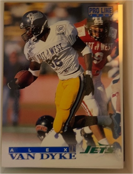 1996 Pro Line #340 Alex Van Dyke — front