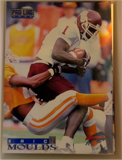 1996 Pro Line #328 Eric Moulds — front