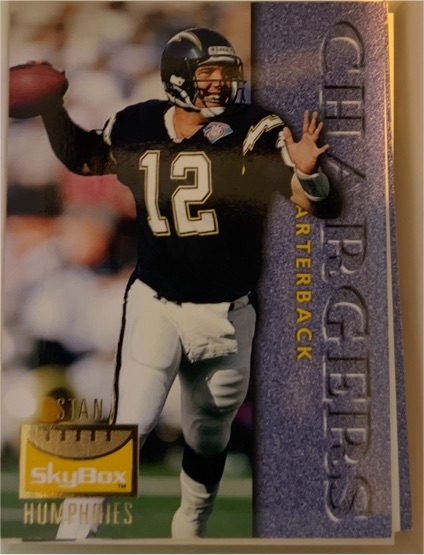 1995 SkyBox Premium #113 Stan Humphries — front
