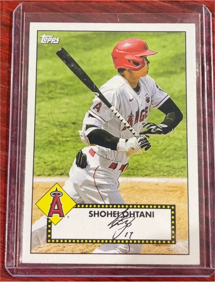 2021 Topps 1952 Throwback #T52-43 Shohei Ohtani — front