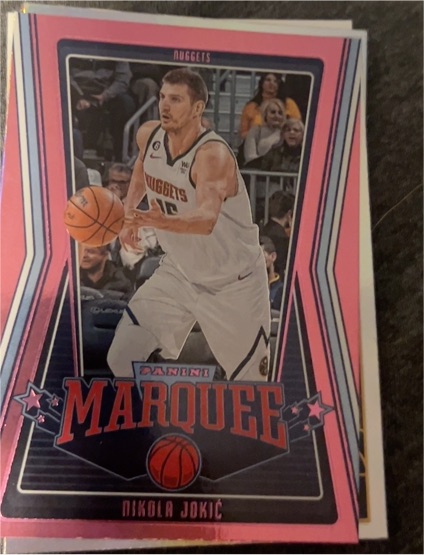 2022-23 Panini Chronicles Marquee #264 Nikola Jokić — front