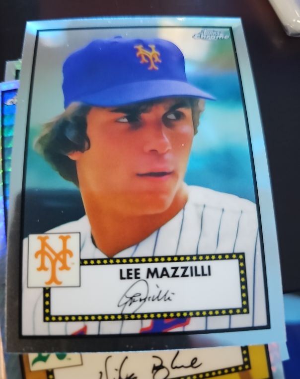 2021 Topps Chrome Platinum Anniversary #596 Lee Mazzilli — front