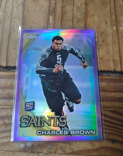 2010 Topps Chrome #C97 Charles Brown — front