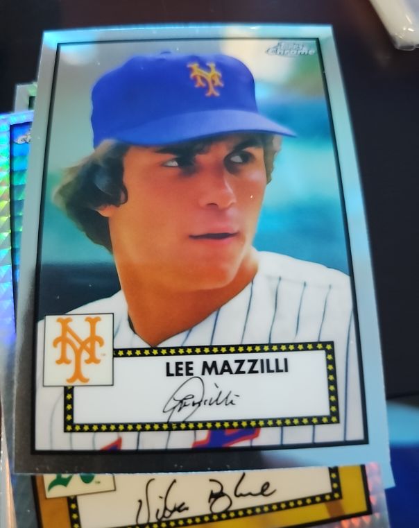 2021 Topps Chrome Platinum Anniversary #596 Lee Mazzilli — front