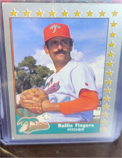 1990 Pacific Senior League #161 Rollie Fingers — front