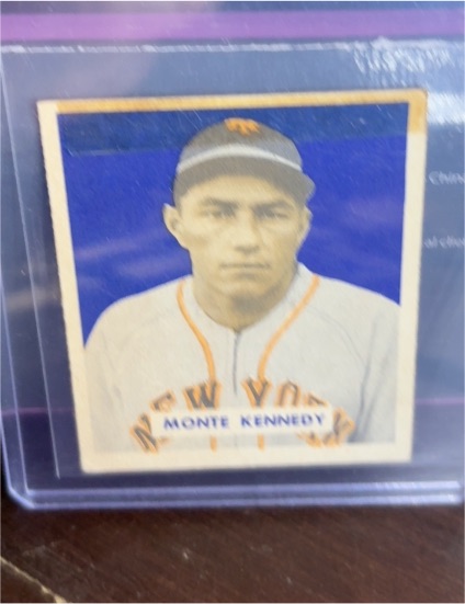 1949 Bowman #237 Monte Kennedy — front