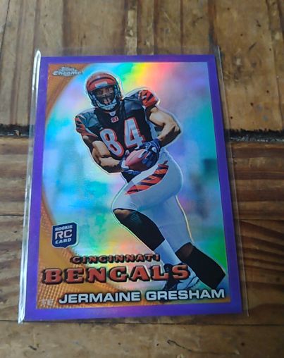 2010 Topps Chrome #C107 Jermaine Gresham — front
