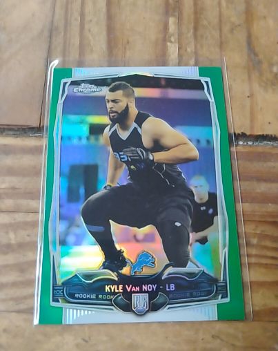 2014 Topps Chrome #205 Kyle Van Noy — front