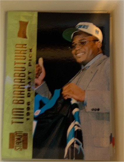 1996 Topps Stadium Club #136 Tim Biakabutuka — front