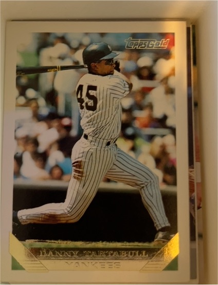 1993 Topps #330 Danny Tartabull — front