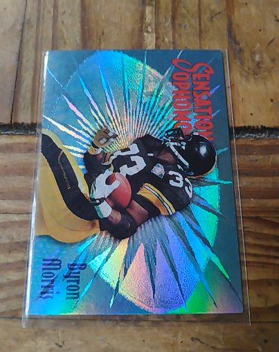 1995 Topps Sensational Sophomores #10 Byron Morris — front