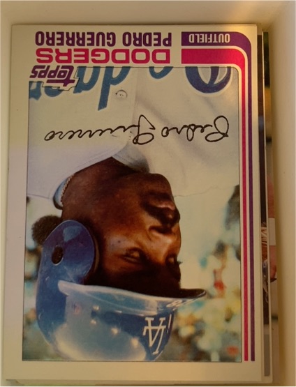 1982 Topps #247 Pedro Guerrero — front