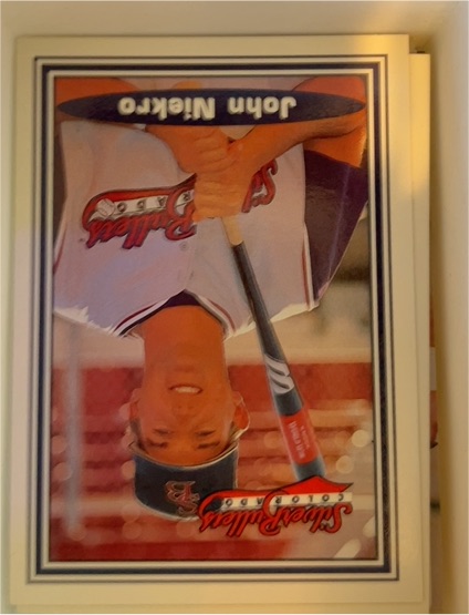 1991 Stadium Club #660 John Niekro — front