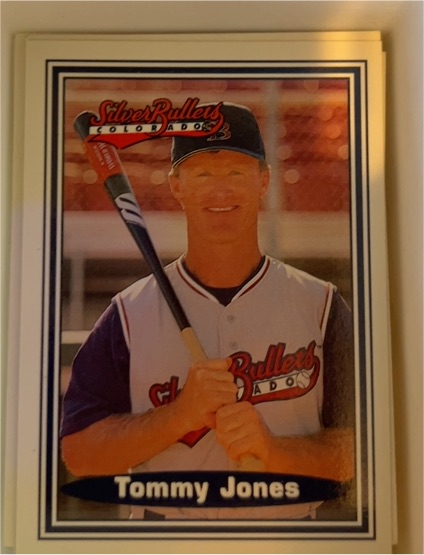 1994 Colorado Silver Bullets Tommy Jones — front