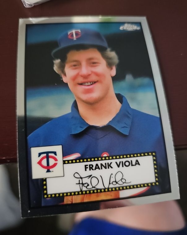 2021 Topps Chrome Platinum Anniversary #564 Frank Viola — front