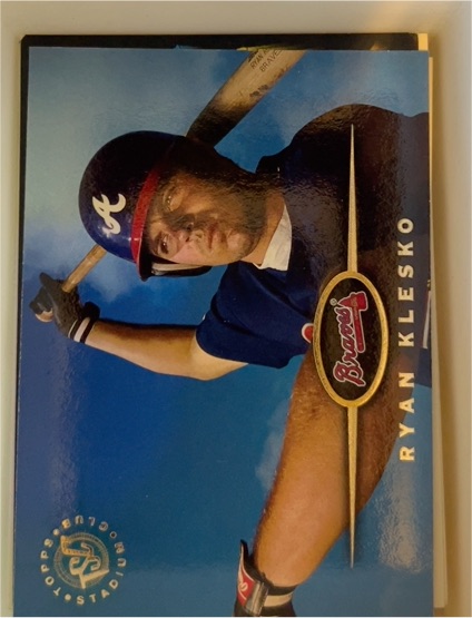 1995 Topps Stadium Club #19 Ryan Klesko — front