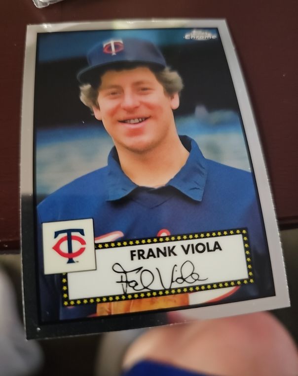 2021 Topps Chrome Platinum Anniversary #564 Frank Viola — front