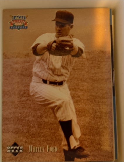 1995 Upper Deck Eagle Ballpark Legends #6 Whitey Ford — front
