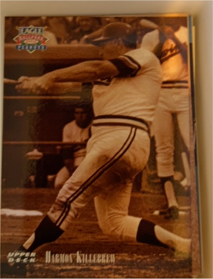 1995 Upper Deck Eagle Peanuts Ballpark Legends #4 Harmon Killebrew — front