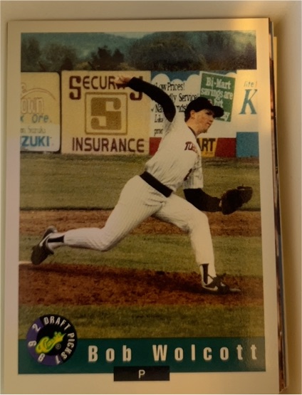 1992 Classic Draft Picks #37 Bob Wolcott — front
