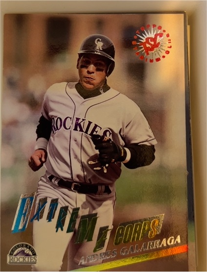 1995 Topps Stadium Club #499 Andres Galarraga — front